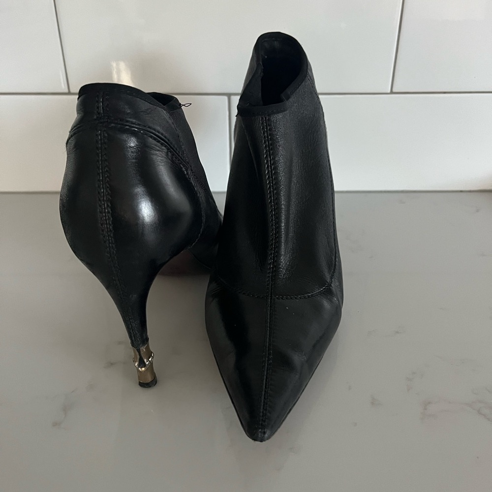 Gucci Leather Booties